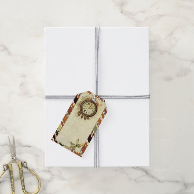 Étiquettes-cadeau Jusqu'à la fin du temps victorien (Avec de la ficelle)