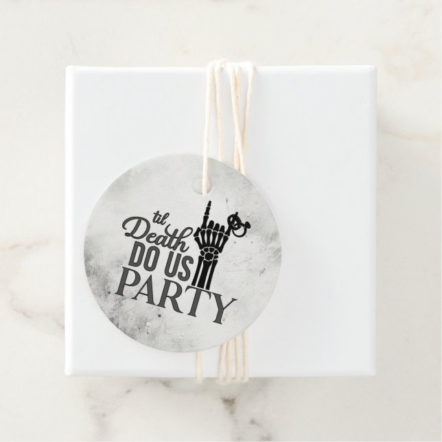 Étiquettes Cadeau Jusqu'à la mort (En situation)