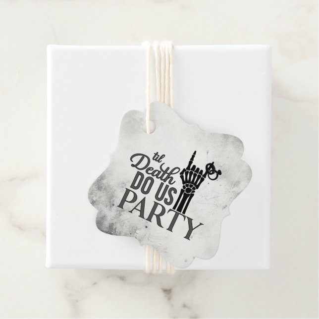 Étiquettes Cadeau Jusqu'à la mort (En situation)