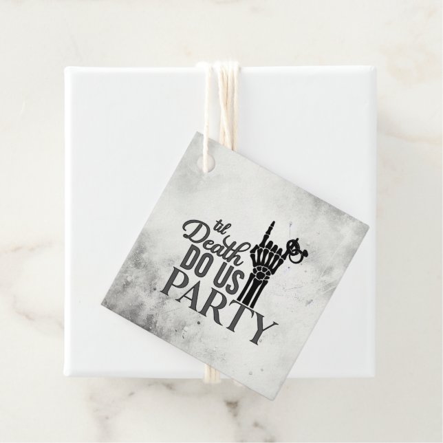 Étiquettes Cadeau Jusqu'à la mort (En situation)