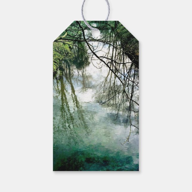 Étiquettes-cadeau Kartenhaus | Ungewöhnliche Geschäftsausstattung (Dos)