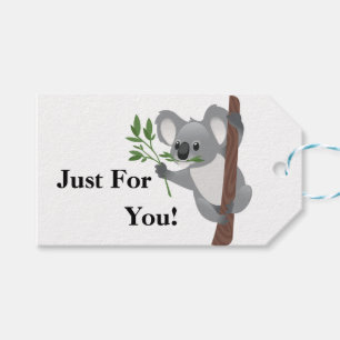 Étiquettes-cadeau Koala rien que pour vous 