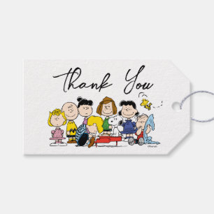 Étiquettes-cadeau La bande de Peanuts   Baby Shower