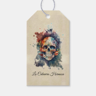 Étiquettes-cadeau La Calavera Hermosa, coutume