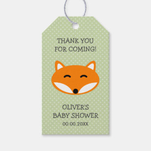Étiquettes-cadeau La coutume vous remercient cadeau de baby shower