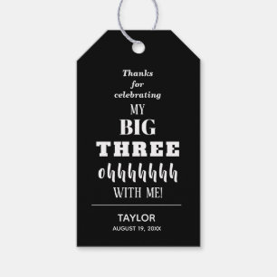 Étiquettes-cadeau La grande fête du 30e anniversaire Favor