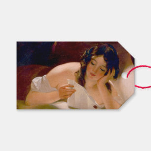 Étiquettes-cadeau La lettre d'amour (par Thomas Sully)
