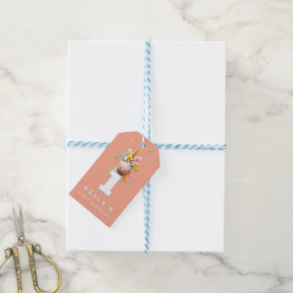 Étiquettes-cadeau Laine Felé Unicorne Numéro Anniversaire Fête