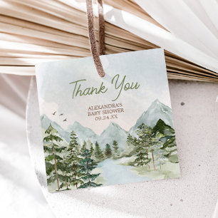 Étiquettes Cadeau Laisser l'aventure commencer le Baby shower des bo