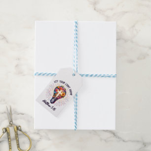 Étiquettes-cadeau Laissez Votre Lumière Briller