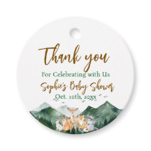 Laissons l'aventure commencer le Baby shower fores