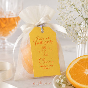 Étiquettes-cadeau L'amour au premier Spritz