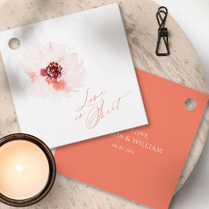 Étiquettes Cadeau L'amour est doux - Balise cadeau romantique ronde