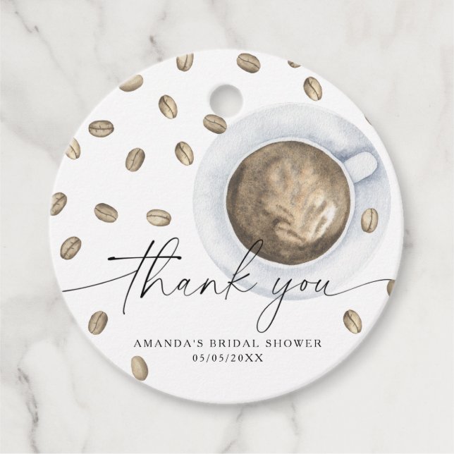 Étiquettes Cadeau L'amour est en train de préparer la douche de mari (Devant)