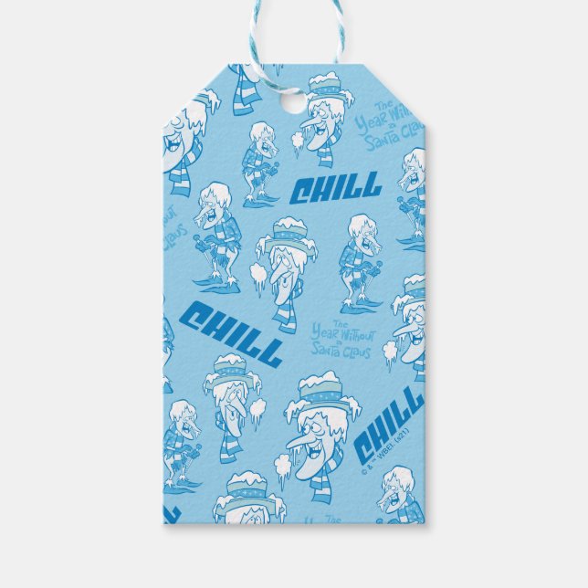 Étiquettes-cadeau L'ANNÉE SANS Motif SANTA CLAUS™ Snow Miser (Devant)