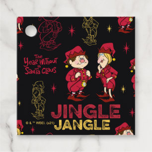 Étiquettes Cadeau L'ANNÉE SANS SANTA CLAUS™ Motif Elf