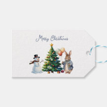 Lapin classique arbre de Noël