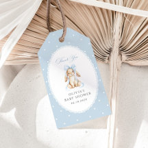 Lapin Mignon, Nœud Bleu, Points Bleus, Baby Shower