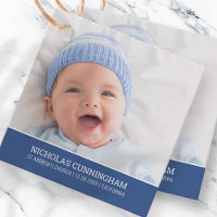 Le Baptême Pour Lui | Photo bébé simple et moderne