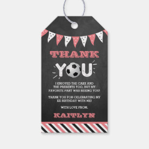 Étiquettes-cadeau Le Big One   Football 1er anniversaire