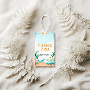 Étiquettes-cadeau Le Big One, Surf anniversaire