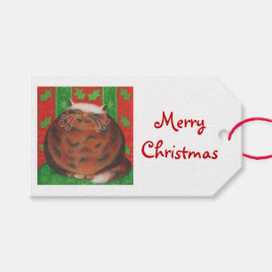 Étiquettes-cadeau Le cadeau de Joyeux Noël de Pud de Noël étiquet