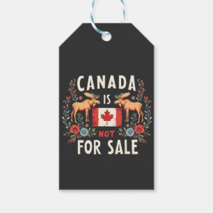 Étiquettes-cadeau Le Canada n'est pas à vendre Amérique Trump 51e Ét