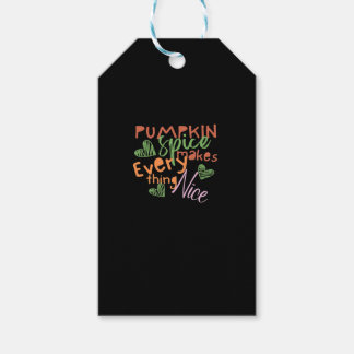 Étiquettes-cadeau Le citrouille Spice Rend Tout Beau Essentiel