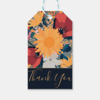 Le design moderne de Sunflowers Floral Autumn Colo