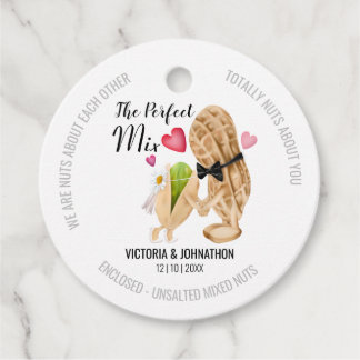 Étiquettes Cadeau Le Mix Nuts Parfait Drôle