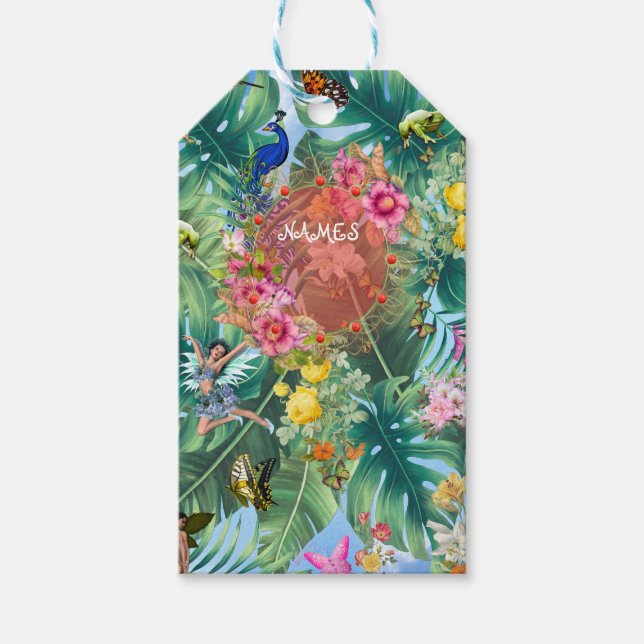 Étiquettes-cadeau Le Monde Fantastique Fantaisiste (Devant)