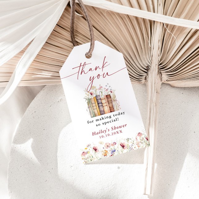 Étiquettes-cadeau Le nouveau chapitre commence la Fête des mariées F (Créateur téléchargé)