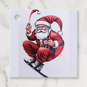 Étiquettes Cadeau Le Père Noël