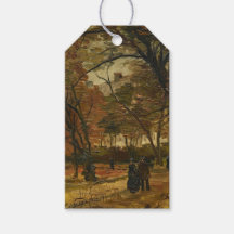 Le Promeneur Parmi les Feuilles d'Automne par Vinc