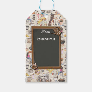 Étiquettes-cadeau Le salon de café suédois Fika