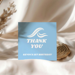 Étiquettes Cadeau Le Surf Anniversaire, Le Big One
