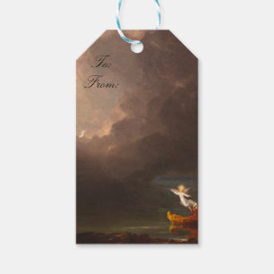 Étiquettes-cadeau Le voyage de la vie Vieille Âge Thomas Cole 1842