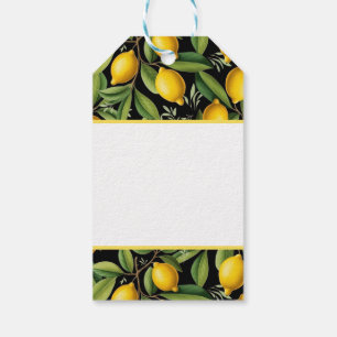 Étiquettes-cadeau Les citrons de la côte amalfitaine Élégant