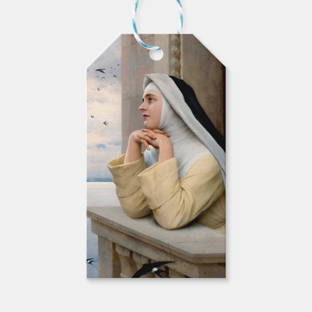 Étiquettes-cadeau Les Créatures de Dieu par Eugene Blaas, Art (Devant)