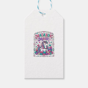 Étiquettes-cadeau Licorne Macaron Magie Coloré Marché Artwork