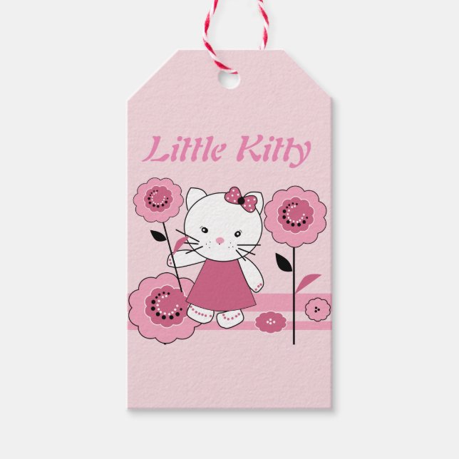 Étiquettes-cadeau Little Kitty (Devant)