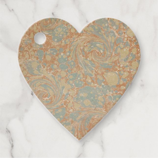 Étiquettes Cadeau Livre Motif antique I (Devant)