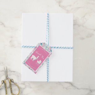 Étiquettes-cadeau Llama Baby shower Vintage