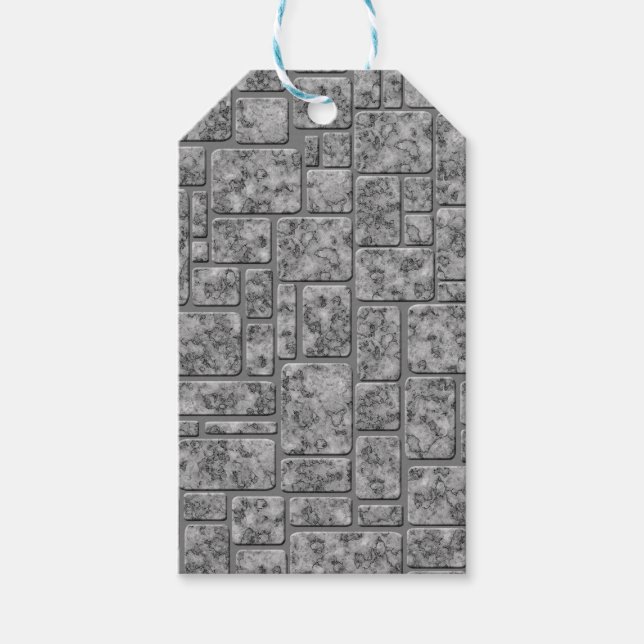 Étiquettes-cadeau Loft, loft en marbre (Devant)