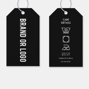 Étiquettes-cadeau Logo de l'entreprise Hang Tag Vêtements Swing Déta