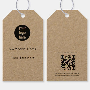 Étiquettes-cadeau Logo de l'entreprise Hang Tag Vêtements Swing Tags