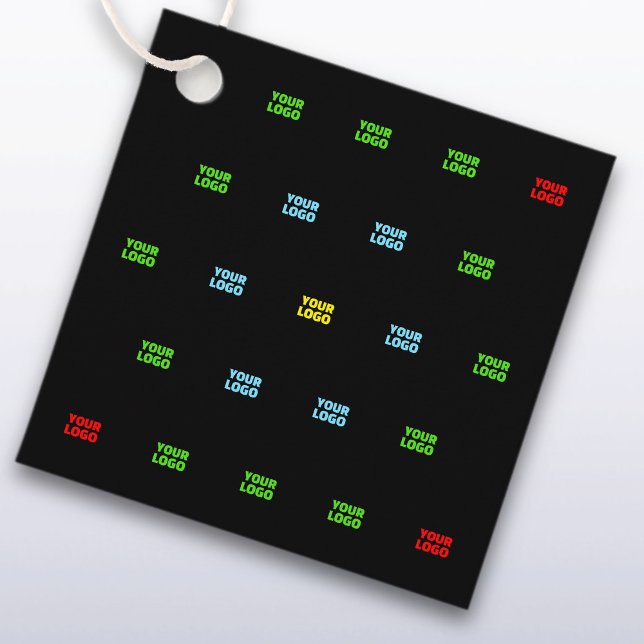 Étiquettes Cadeau Logo ou Modèle Motif d'image téléchargé moderne (Créateur téléchargé)