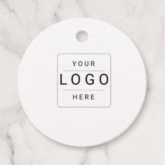 Étiquettes Cadeau Logo personnalisé