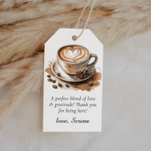 Love is Brewing Coffee Shower Remerciement Faveur