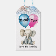 Lui ou elle Genre Reveillez Merci de fête Tags cad